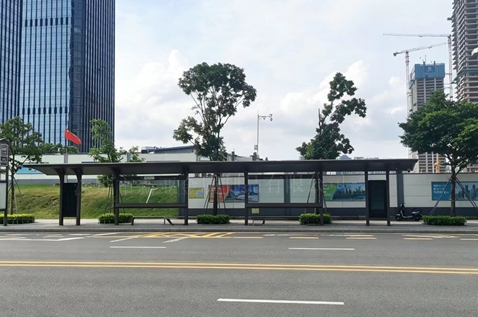 深圳前海智慧公交候車(chē)亭